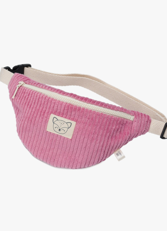 DIY-Set für Gürteltasche - auspacken - schneiden - losnähen - pink - kids